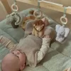 Little Dutch babatornáztató - Safari Friends, 0–2 év, Többszínű