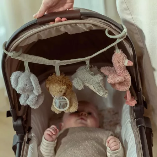Little Dutch babakocsi lánc - Safari Friends, 0–2 év, Többszínű