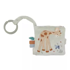 Little Dutch textil babakönyv kicsi - Safari Friends, 0–2 év, Többszínű