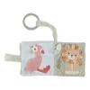 Little Dutch textil babakönyv kicsi - Safari Friends, 0–2 év, Többszínű