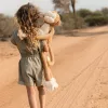 Little Dutch plüss majom XL- Safari Friends, 0–2 év, Többszínű