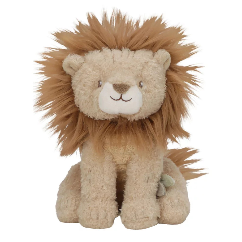 Little Dutch plüss fiú oroszlán 17 cm -Safari Friends – fő nézet