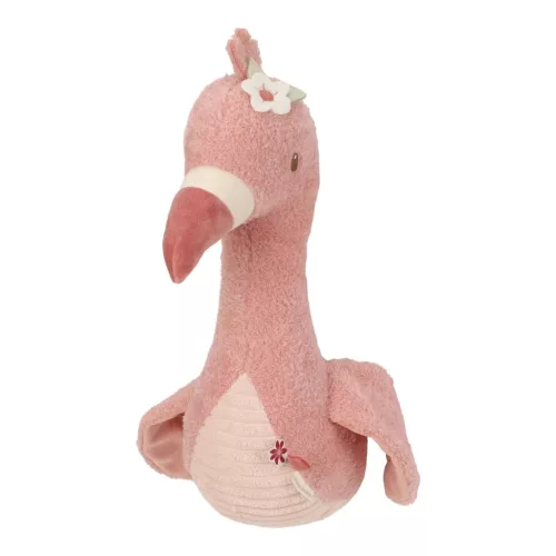 Little Dutch plüss flamingó faldekor - Safari Friends, 0–2 év, Többszínű