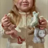 Little Dutch kulcstartó krokodil - Safari Friends, 3–5 év, Többszínű