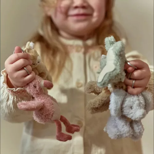 Little Dutch kulcstartó krokodil - Safari Friends, 3–5 év, Többszínű