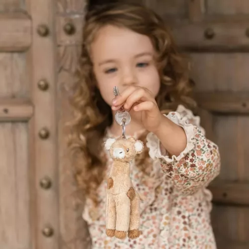 Little Dutch kulcstartó zsiráf - Safari Friends, 3–5 év, Többszínű