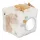 Little Dutch készségfejlesztő plüss kocka - Newborn Naturals, 0–2 év, Többszínű