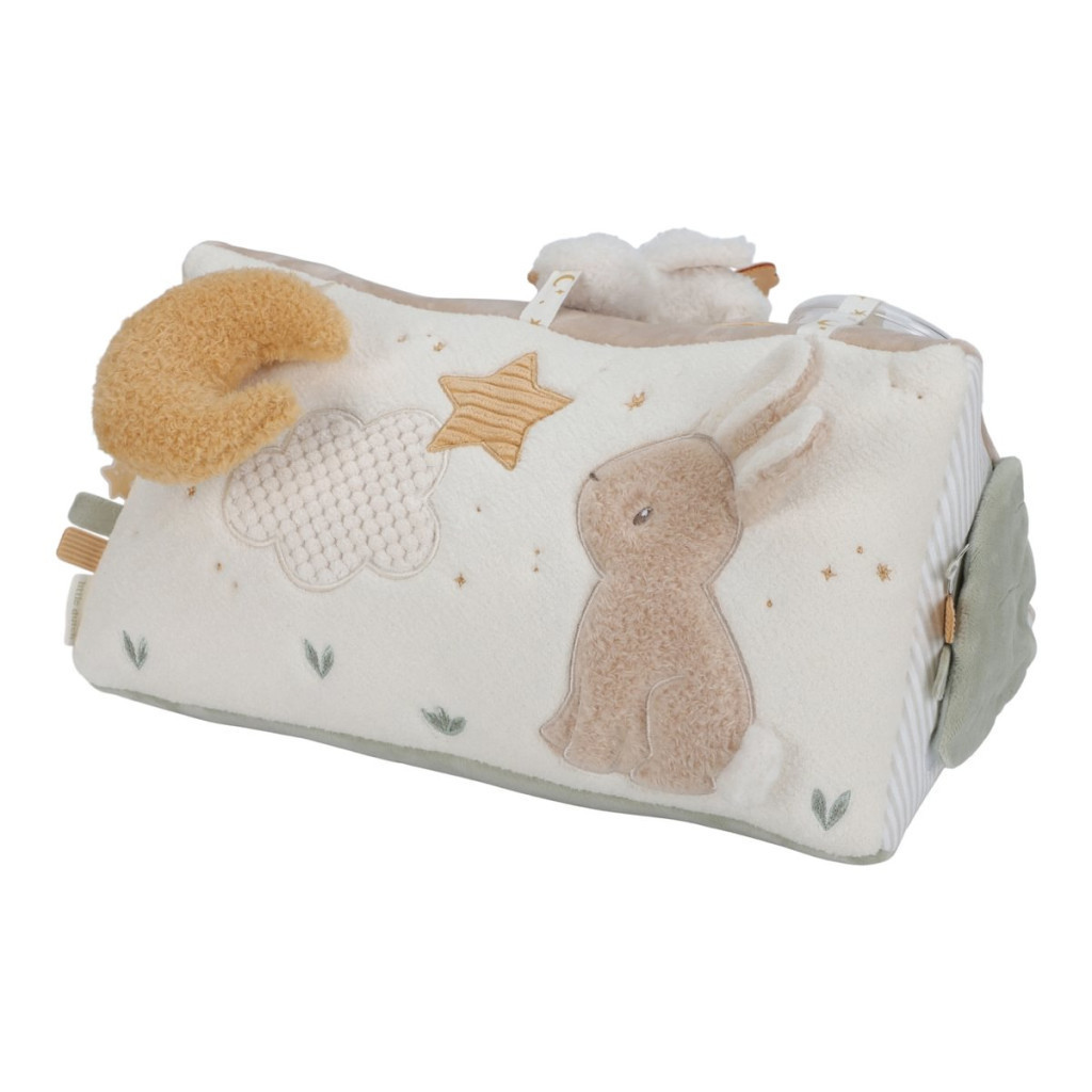 Little Dutch plüss készségfejlesztő háromszög - Newborn Naturals – fő nézet
