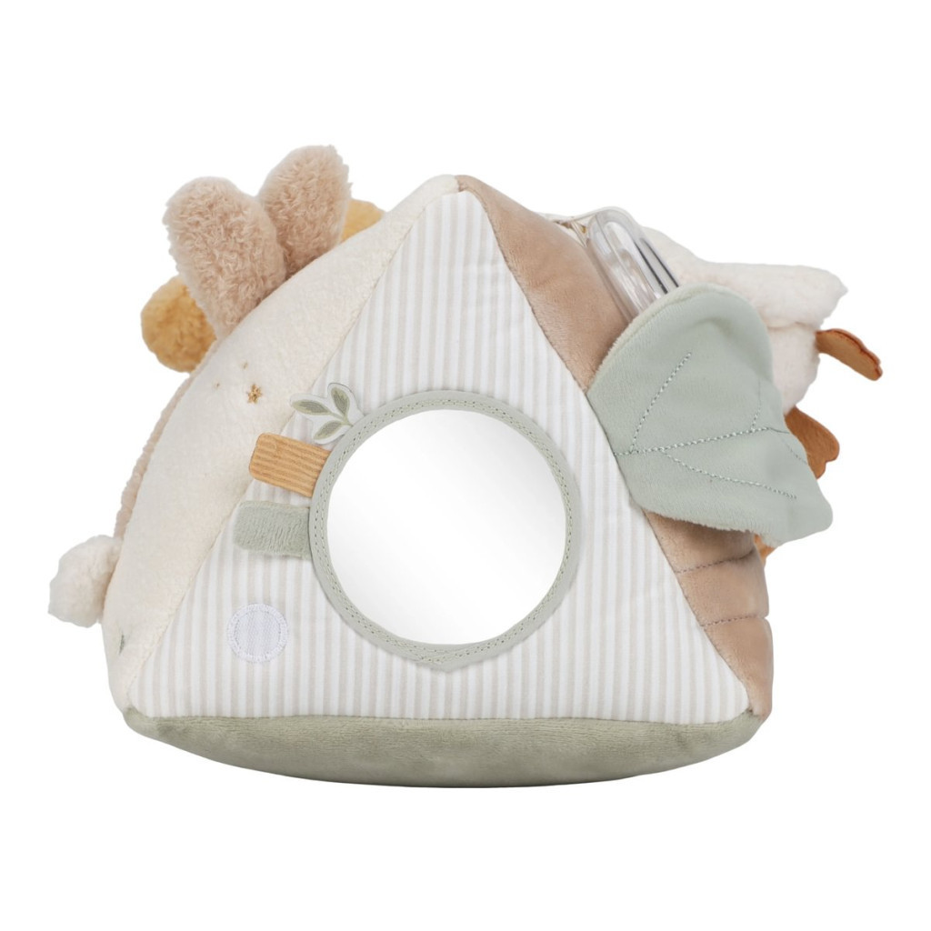 Little Dutch plüss készségfejlesztő háromszög - Newborn Naturals – alternatív kép 2