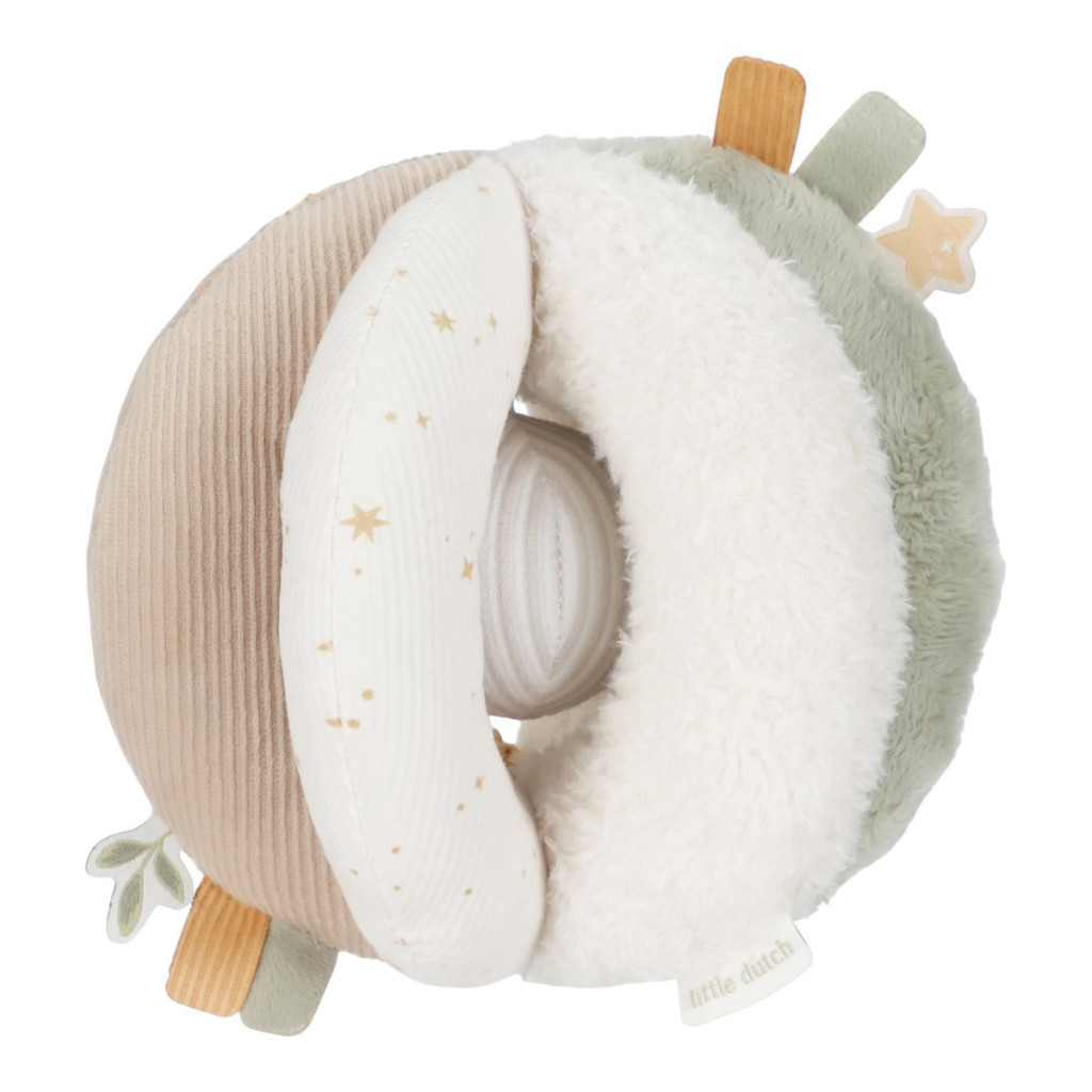 Little Dutch készségfejlesztő plüss labda - Newborn Naturals – fő nézet