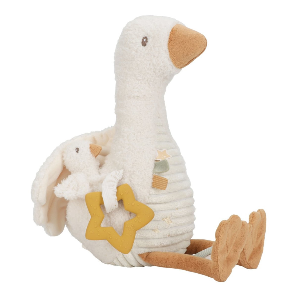 Little Dutch activity plüss gúnár - Newborn Naturals – fő nézet