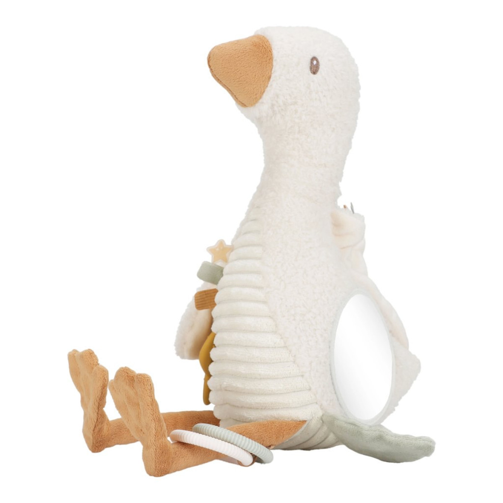 Little Dutch activity plüss gúnár - Newborn Naturals – alternatív kép 3