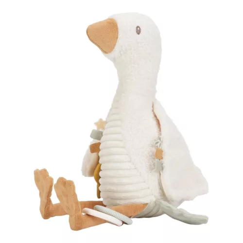 Little Dutch activity plüss gúnár - Newborn Naturals, 0–2 év, Többszínű