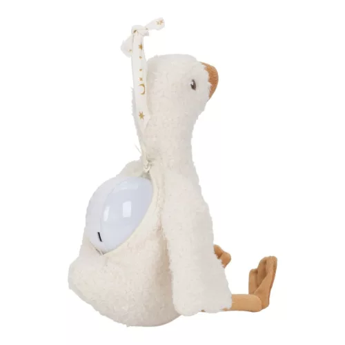 Little Dutch alvást segítő zenélő gúnár éjjeli fénnyel - Newborn Naturals, 0–2 év, Többszínű