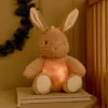 Little Dutch alvást segítő zenélő nyuszi éjjeli fénnyel - Newborn Naturals, 0–2 év, Többszínű