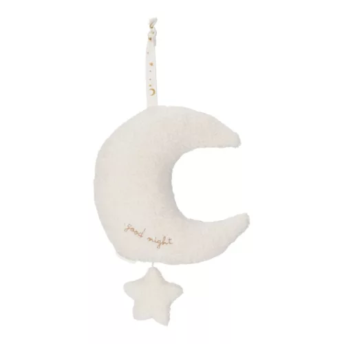 Little Dutch felhúzható zenélő plüss - Newborn Naturals, 0–2 év, Többszínű