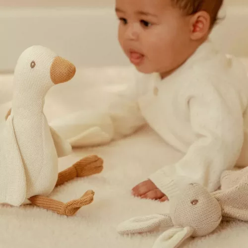 Little Dutch ajándékdoboz kötött termékekkel - Newborn Naturals