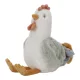 Little Dutch plüss tyúk 17 cm, 6–8 év, Többszínű