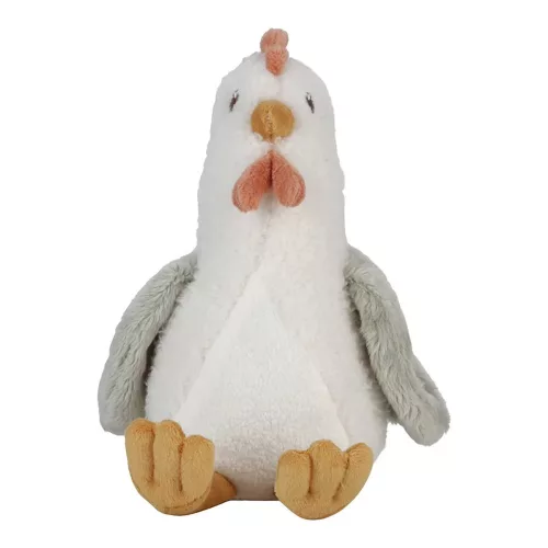Little Dutch plüss tyúk 17 cm, 6–8 év, Többszínű