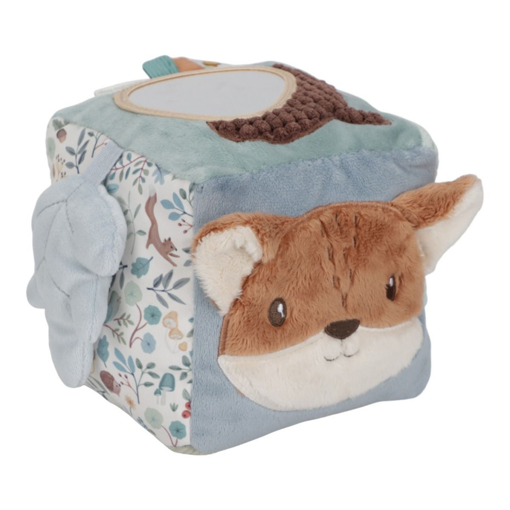 Little Dutch készségfejlesztő plüss kocka - Forest Friends – fő nézet