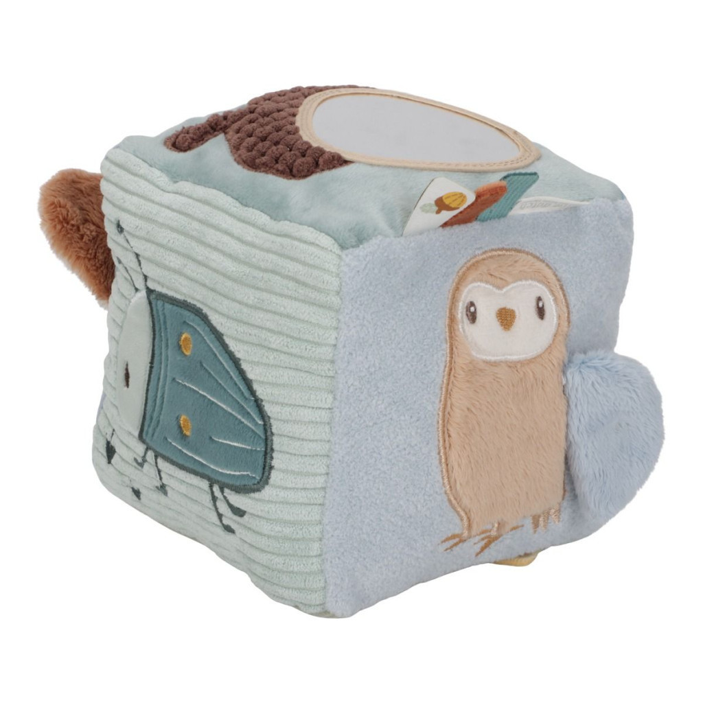 Little Dutch készségfejlesztő plüss kocka - Forest Friends – alternatív kép 3
