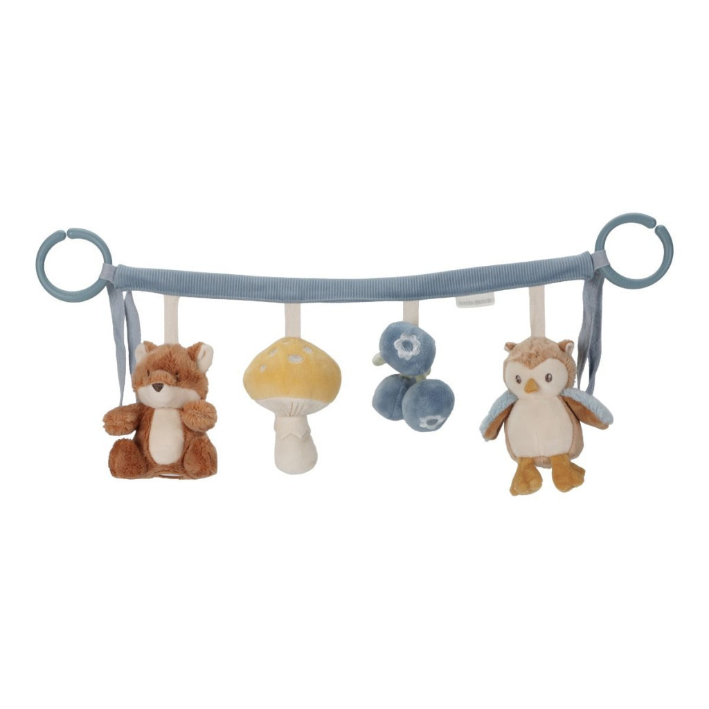 Little Dutch babakocsi lánc - Forest Friends – fő nézet