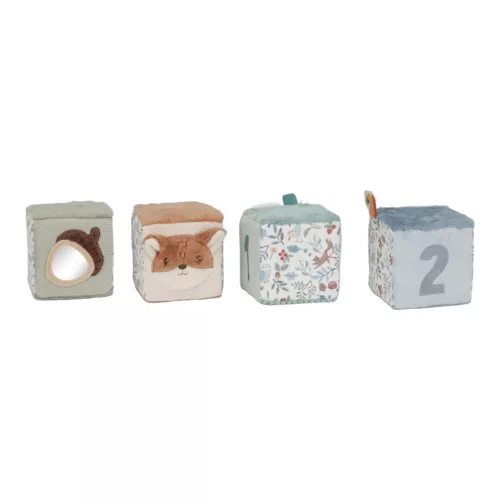 Little Dutch plüss kockák - Forest Friends