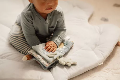 Little Dutch textil babakönyv kicsi - Forest Friends