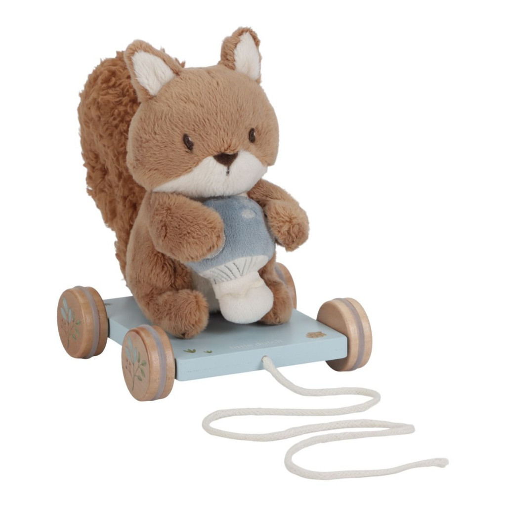 Little Duch húzható plüss mókus - Forest Friends – alternatív kép 1