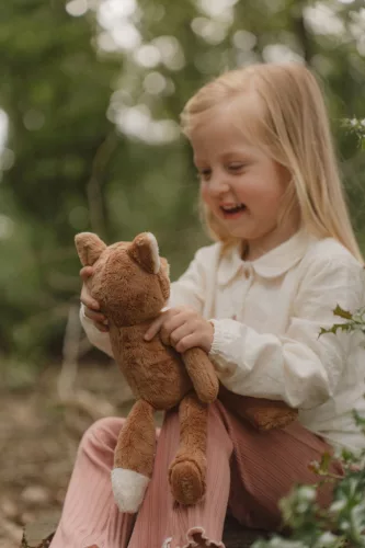 Little Dutch hosszú lábú plüss róka - Forest Friends