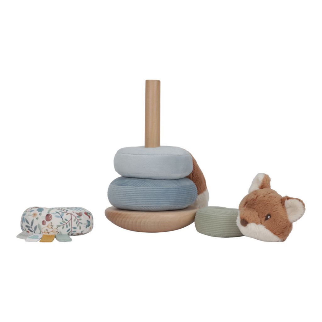 Little Dutch plüss montessori torony - Forest Friends – alternatív kép 1