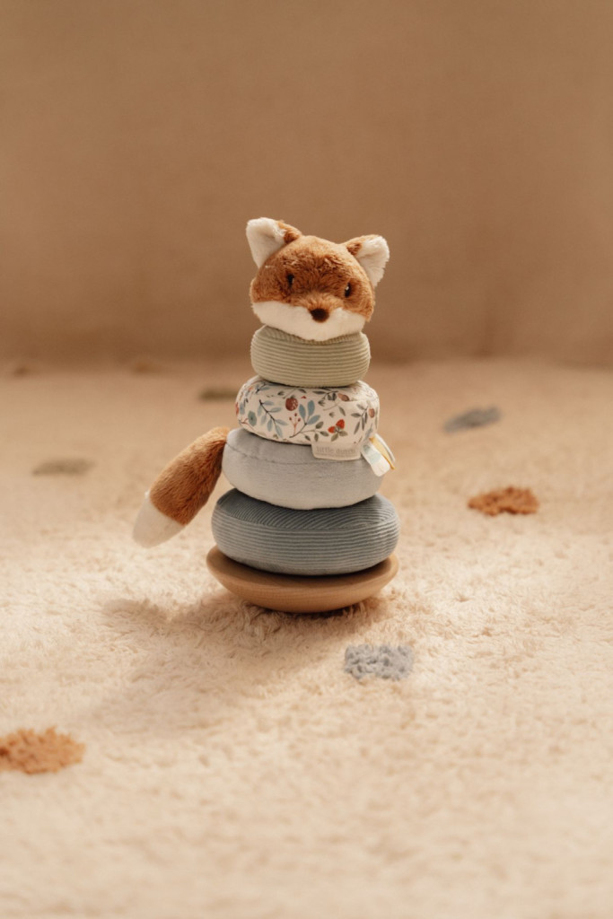 Little Dutch plüss montessori torony - Forest Friends – alternatív kép 2