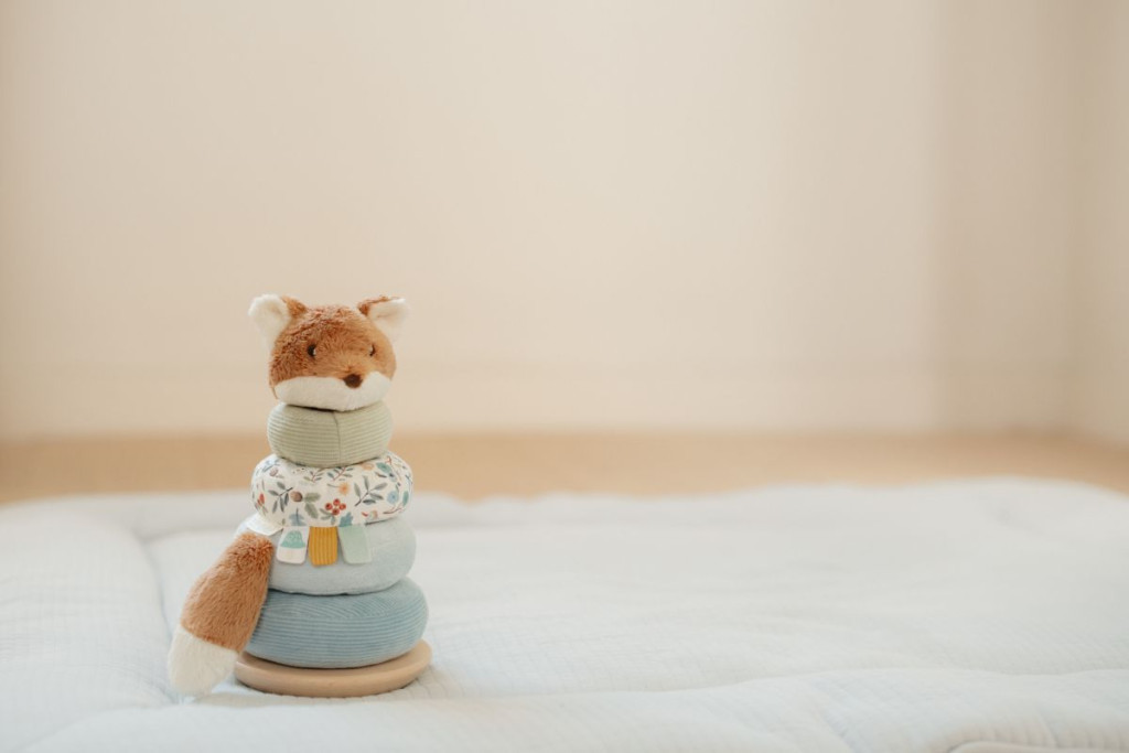 Little Dutch plüss montessori torony - Forest Friends – alternatív kép 3