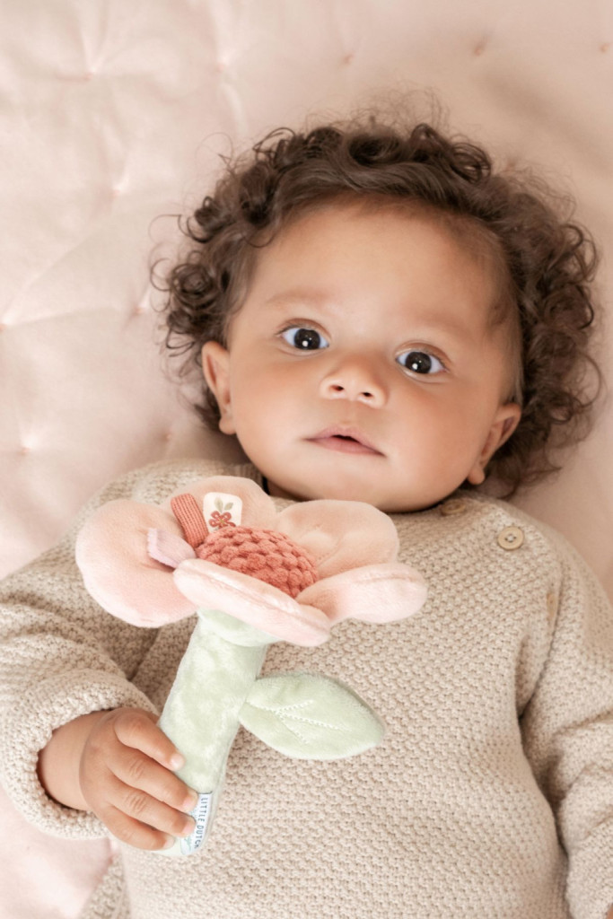 Little Dutch plüss csörgő virág - Fairy Garden – alternatív kép 1