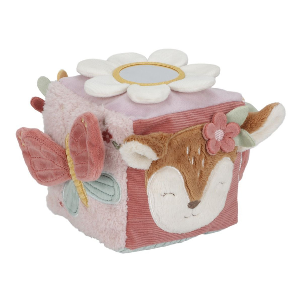 Little Dutch készségfejlesztő plüss kocka - Fairy Garden – fő nézet