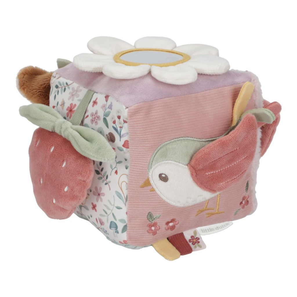 Little Dutch készségfejlesztő plüss kocka - Fairy Garden – alternatív kép 2