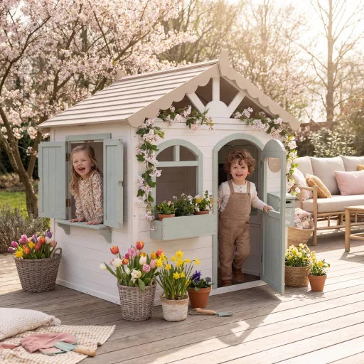 Little Dutch fa játszóház – fő nézet