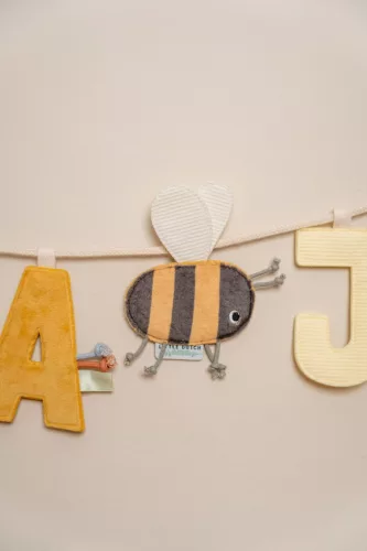 Little Dutch felfűzhető textil betű V