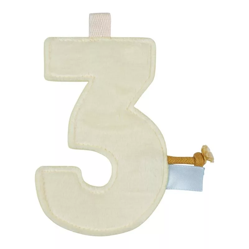 Little Dutch felfűzhető textil szám 3 fő kép