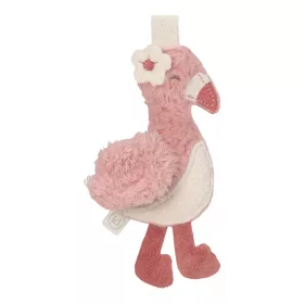 Little Dutch felfűzhető flamingó -  Safari Friends, 0–2 év, Többszínű