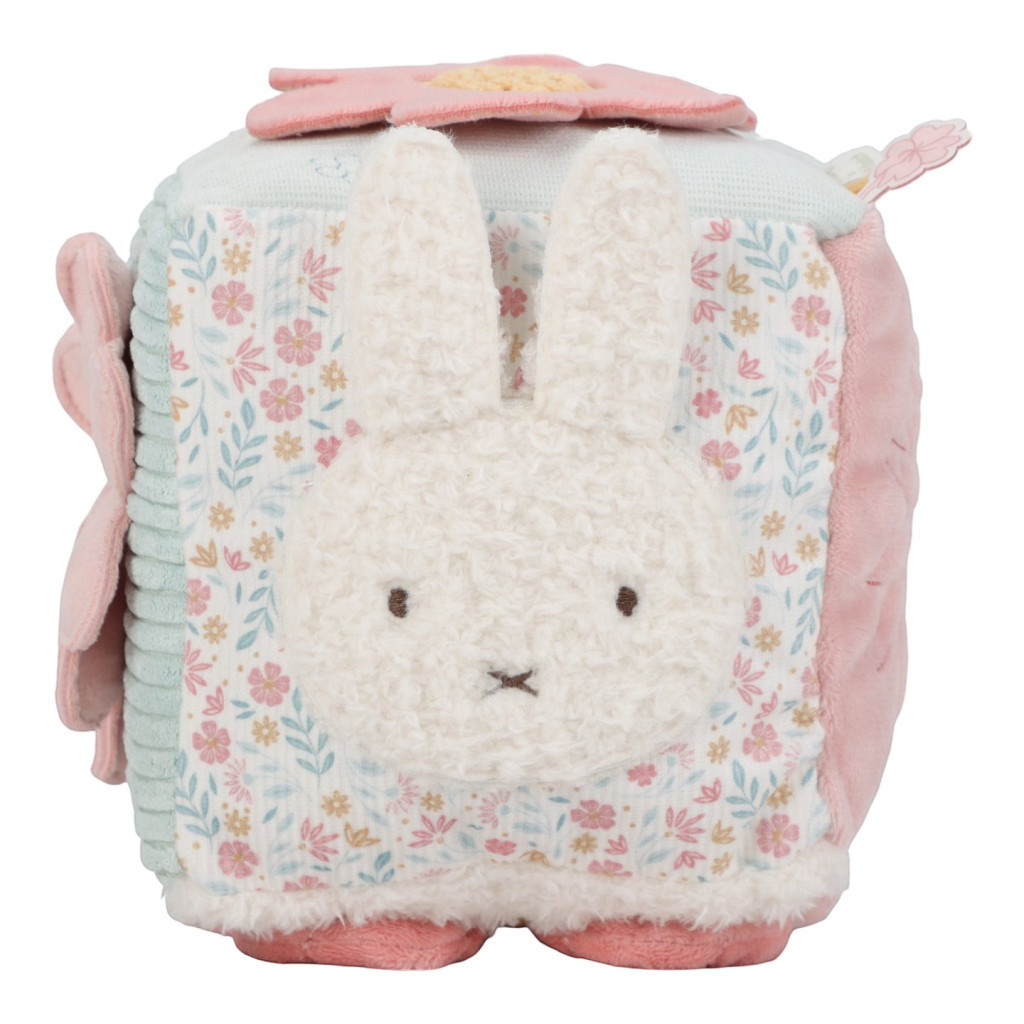 Little Dutch Miffy készségfejlesztő plüss kocka - Lucky Blossom – fő nézet
