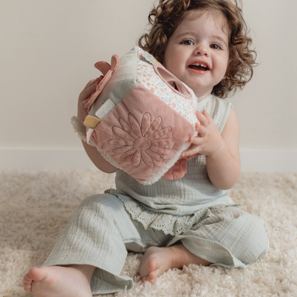 Little Dutch Miffy készségfejlesztő plüss kocka - Lucky Blossom – alternatív kép 1