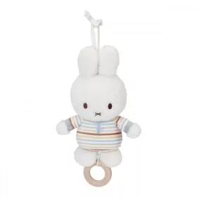   Little Dutch miffy felhúzható zenélő babajáték - vintage csíkos
