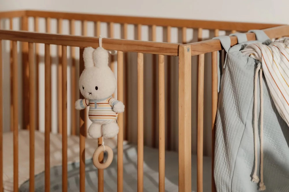 Little Dutch miffy felhúzható zenélő babajáték - vintage csíkos – alternatív kép 1
