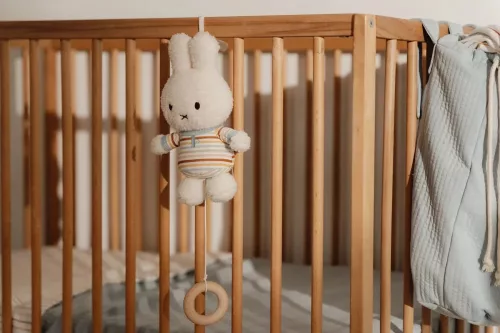 Little Dutch miffy felhúzható zenélő babajáték - vintage csíkos
