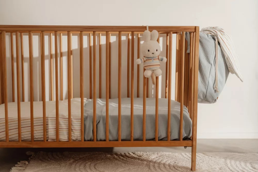 Little Dutch miffy felhúzható zenélő babajáték - vintage csíkos – alternatív kép 4