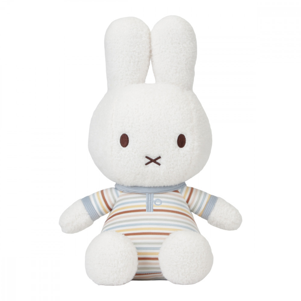 Little Dutch Miffy nyuszi (35 cm) – vintage csíkos – fő nézet