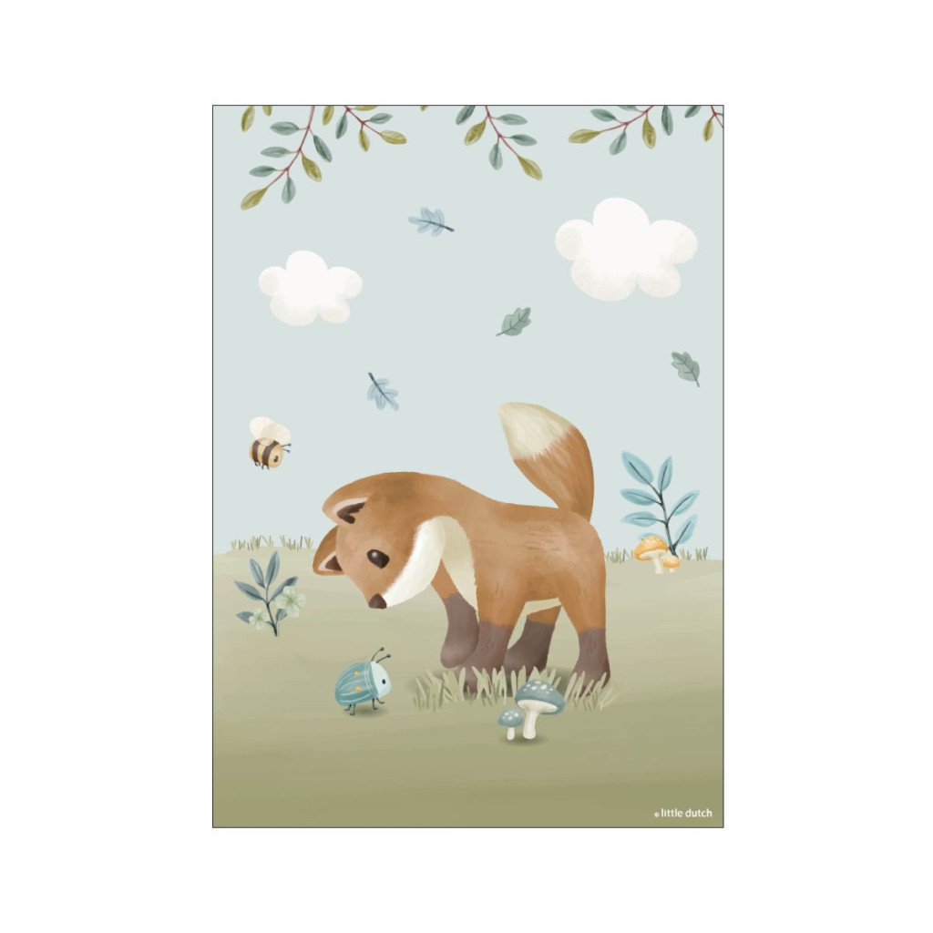 Little Dutch két oldalas poszter Forest Friends – alternatív kép 1