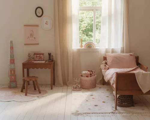 Little Dutch gyerekszőnyeg virág 110x110 cm