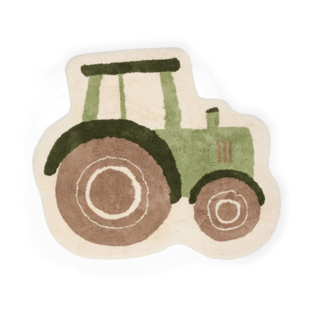 Little Dutch gyerekszőnyeg traktor 100x110 cm – fő nézet